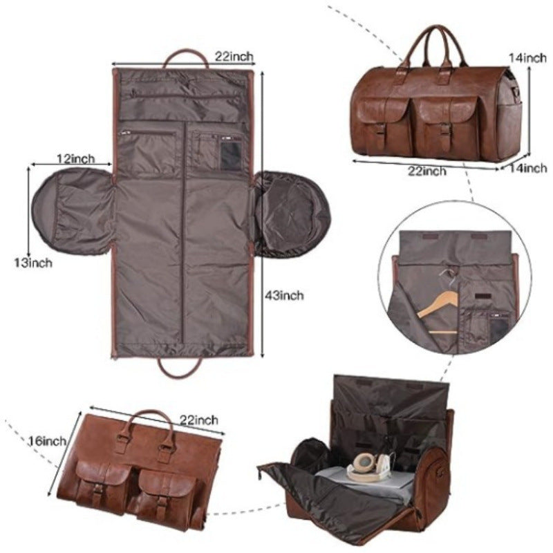 Elegante Reisetasche mit Doppelten Seitentaschen Karnz