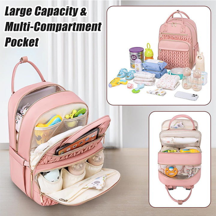 Eleganter und Geräumiger Rucksack mit Strukturiertem Design Karnz