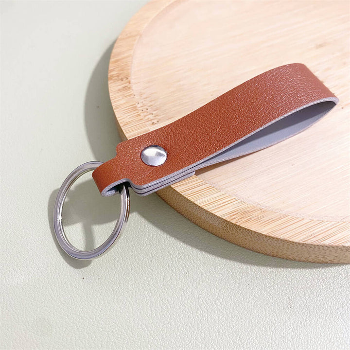 Stylischer Leder-Schlüsselanhänger Karnz