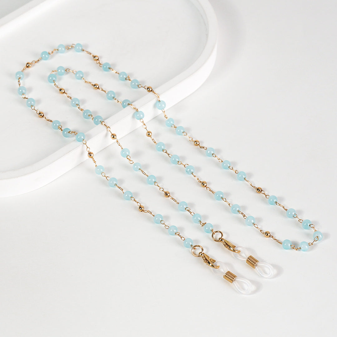 Beaded Eyewear Retainer Chain Karnz
