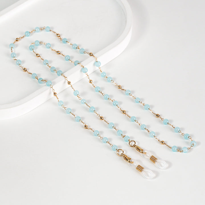 Beaded Eyewear Retainer Chain Karnz