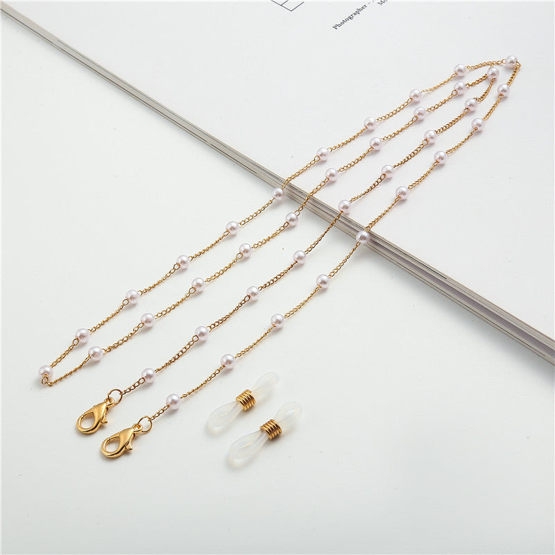 Elegante Halskette mit Perlenakzenten Karnz