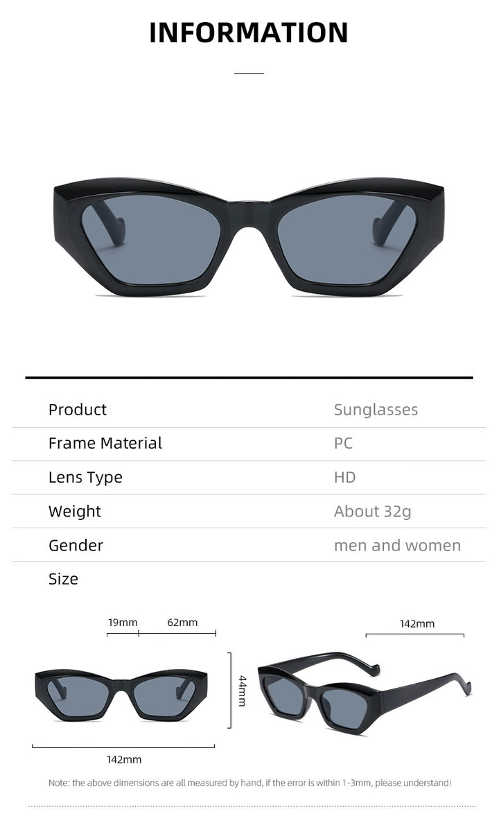 Damen modische Sonnenbrille im extravaganten Leopardenmuster Karnz