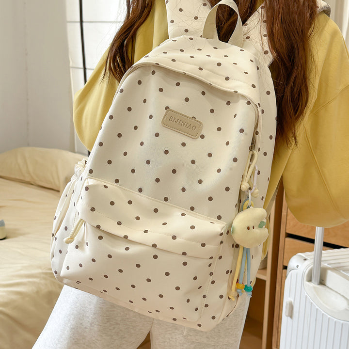 Stylischer Gepunkteter Rucksack Karnz 1791205577