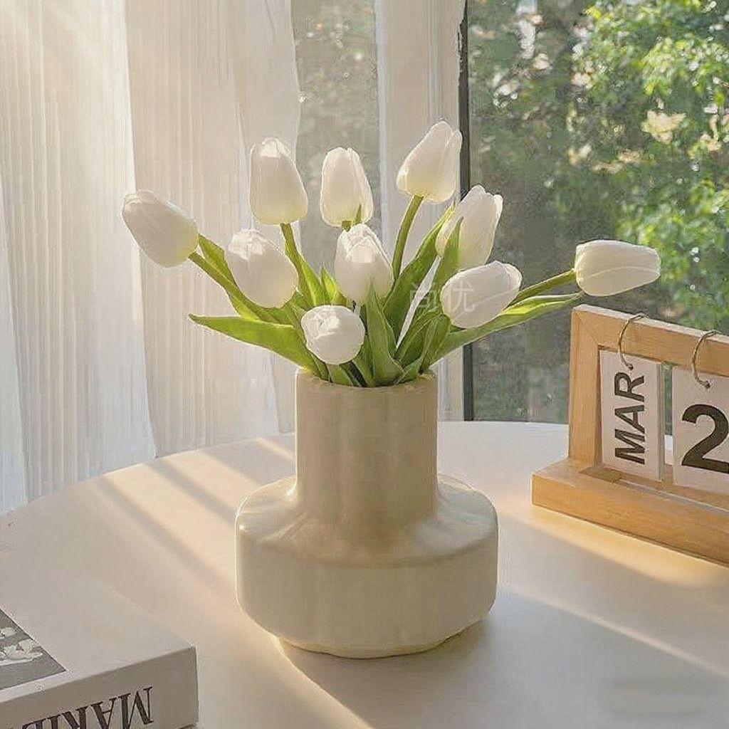 Künstliche Tulpen-Blumen Dekoration