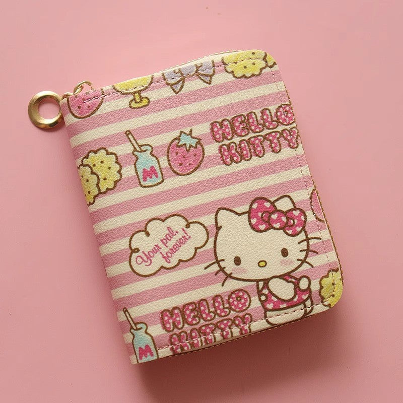 Hello Kitty-Themen-Reißverschluss-Geldbörse Karnz
