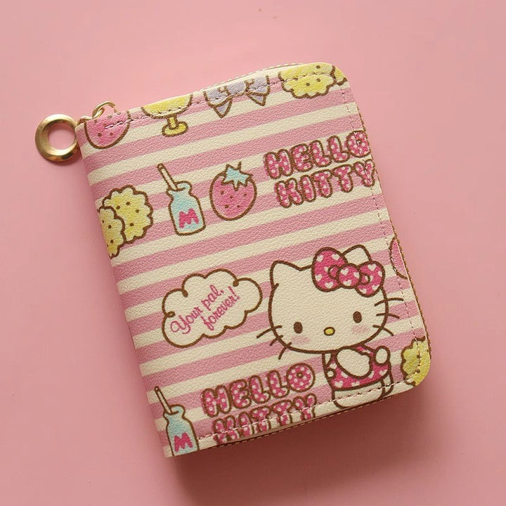 Hello Kitty-Themen-Reißverschluss-Geldbörse Karnz