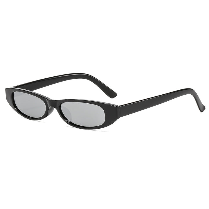 Damen trendige Cat-Eye Sonnenbrille im minimalistischen Design Karnz