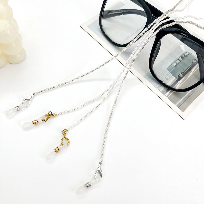 Beaded Eyewear Retainer Chain Karnz