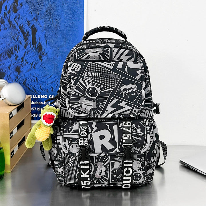 Urban Graphic Print Rucksack Karnz