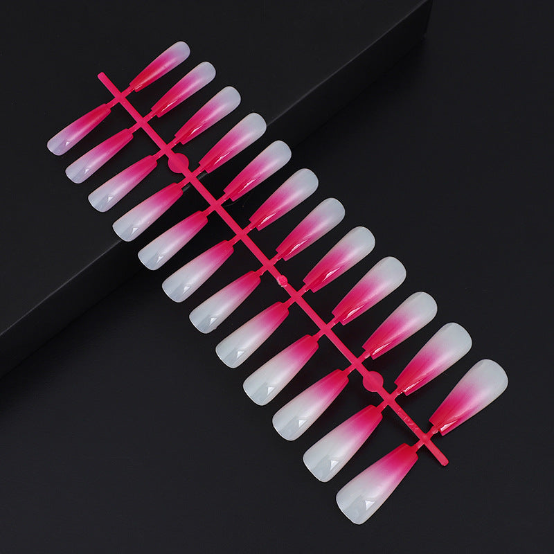 Kunstnägel im eleganten Ombre-Design Karnz