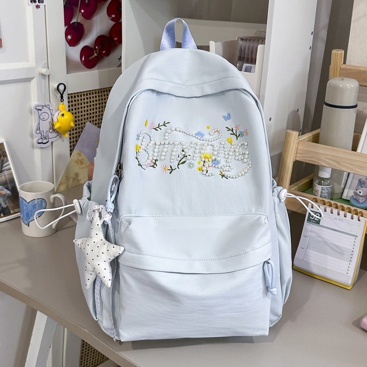 Stylische bestickte Freizeit-Rucksack Karnz 1791205296