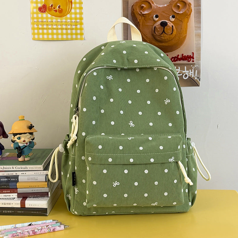 Lässiger gepunkteter Rucksack Karnz