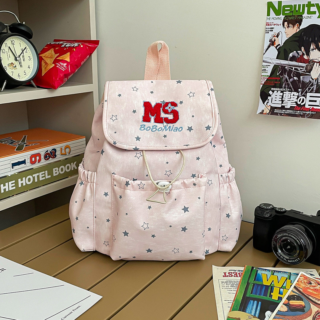 Stylische mit Sternen geschmückte Rucksack Karnz 1791205507