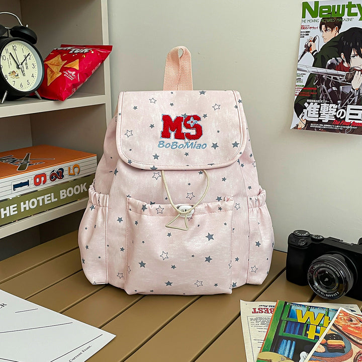 Stylische mit Sternen geschmückte Rucksack Karnz 1791205507