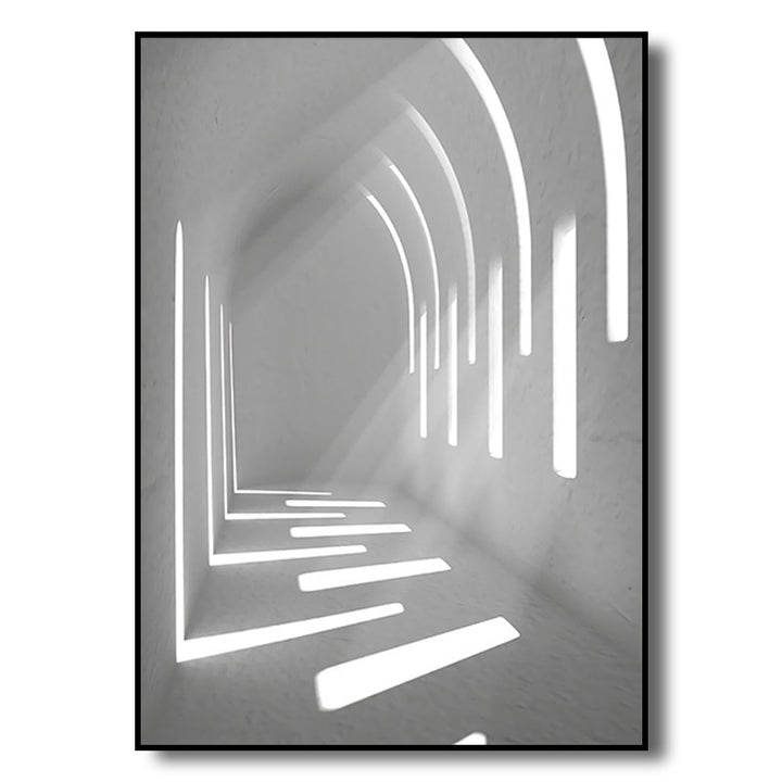 Elegante Architektonische Leinwanddruck