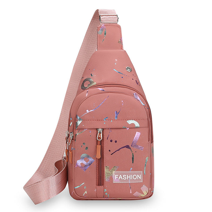 Künstlerische Sling-Tasche Karnz