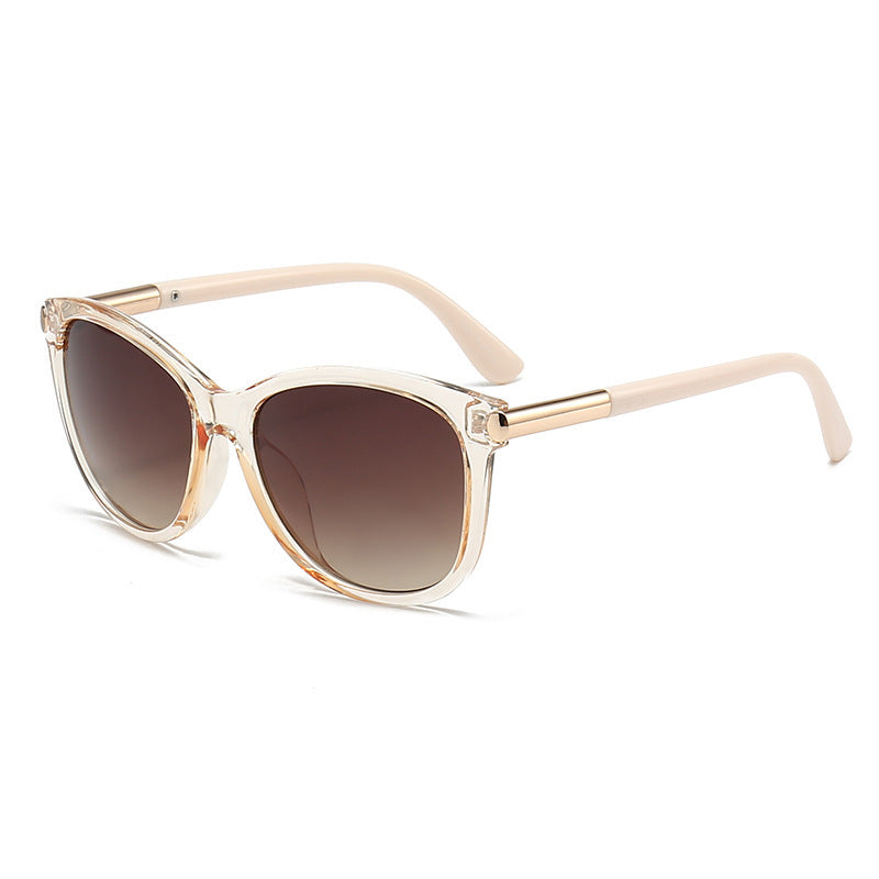 Damen Elegante Oversized Sonnenbrille mit stilvollem Rahmen Karnz