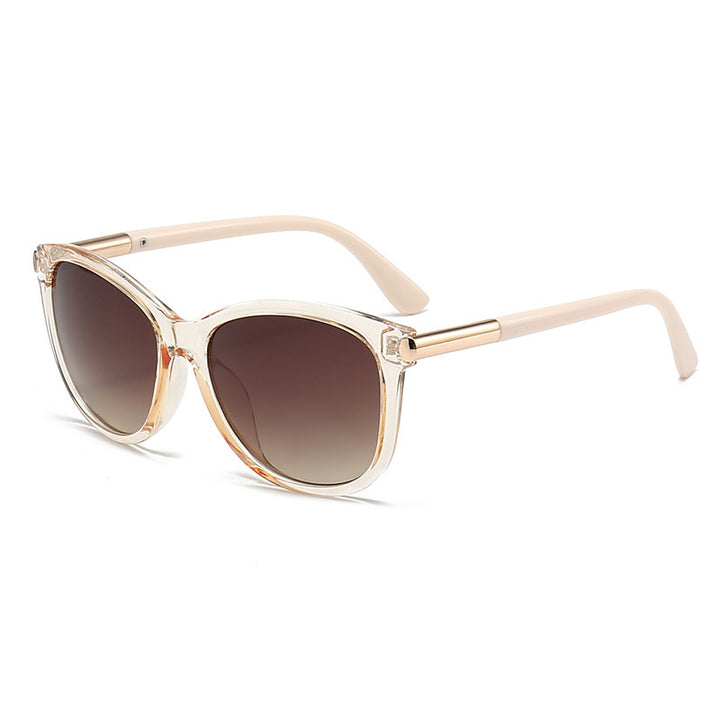 Damen Elegante Oversized Sonnenbrille mit stilvollem Rahmen Karnz