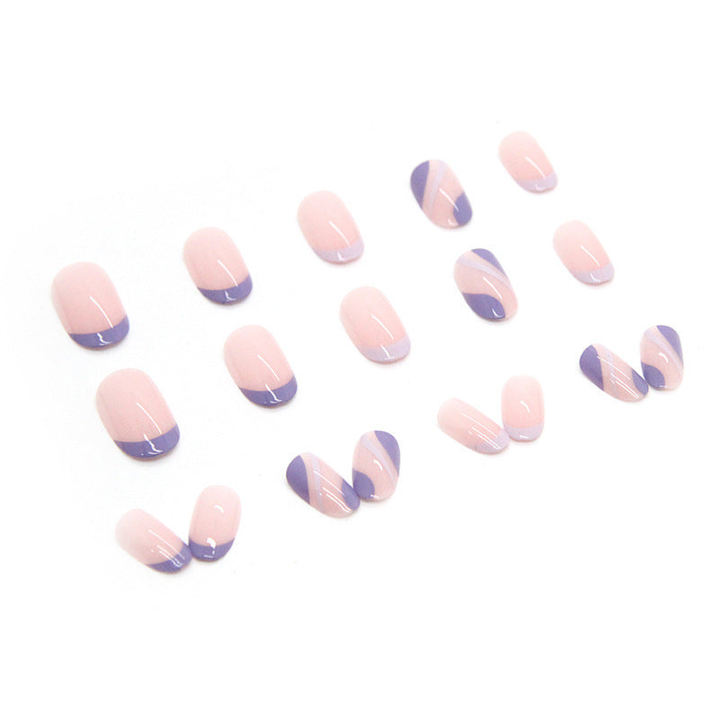 Künstlerische Ombre Nagelverlängerungen Karnz