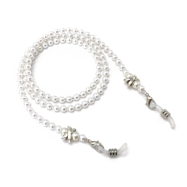 Elegante Perlenbesetzte Brillenband Karnz