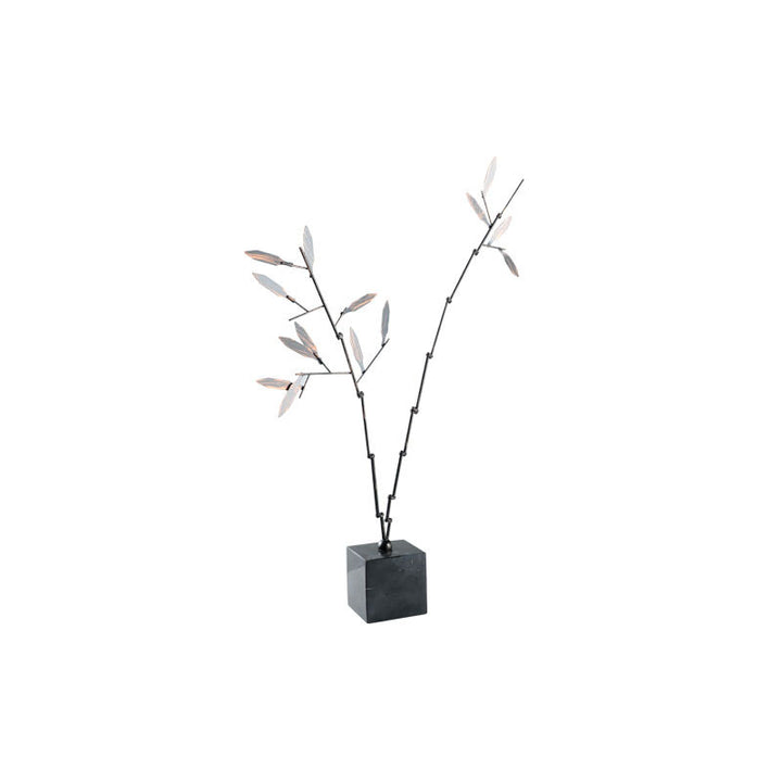 Minimalistische Metallblatt Skulptur