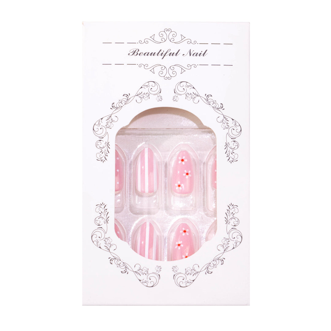 Dekoratives Floral Press-On Nagelset 1790736551