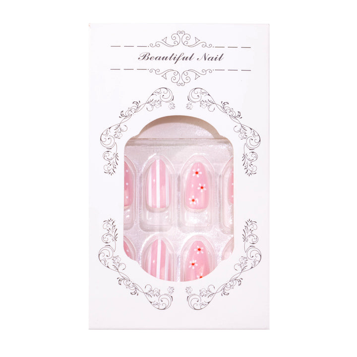Dekoratives Floral Press-On Nagelset 1790736551