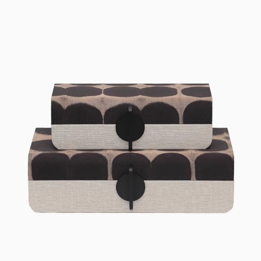 Elegante dekorative Aufbewahrungsbox-Set