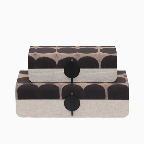 Elegante dekorative Aufbewahrungsbox-Set