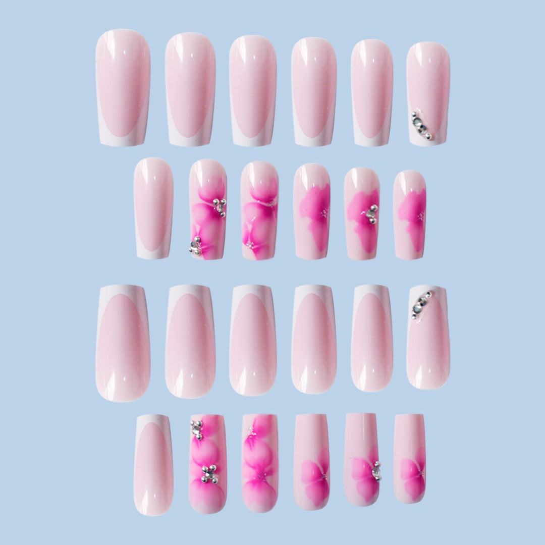 Floral Art Press-On Nagelset Karnz