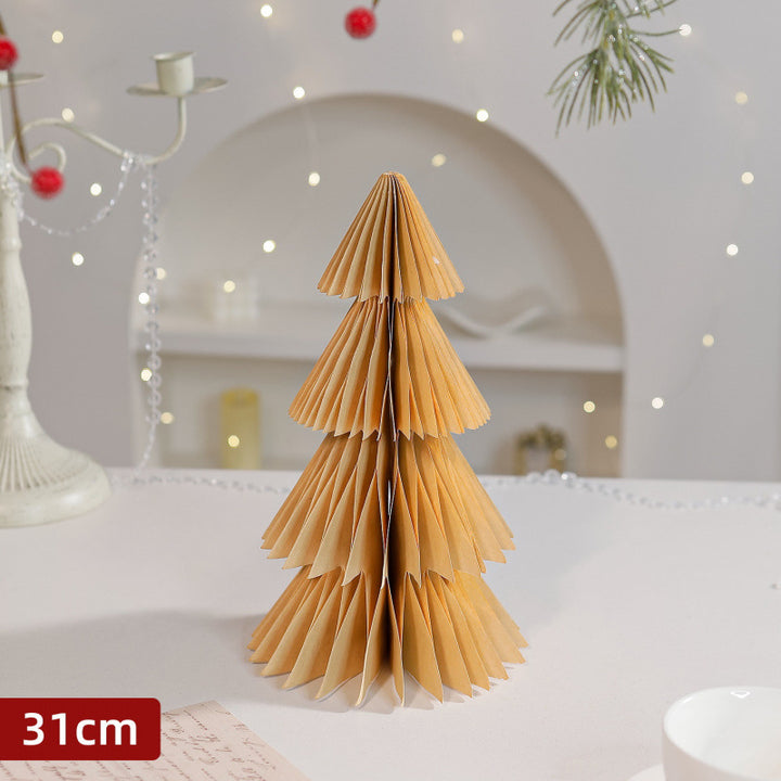Dekorative Papier Weihnachtsbaum Karnz