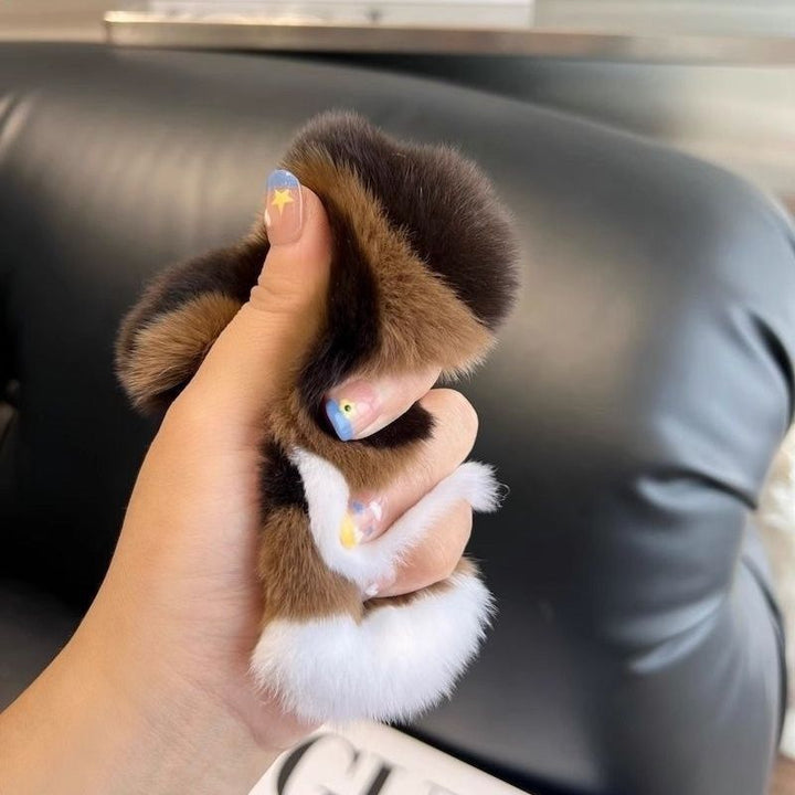 Faux Fur Schlüsselanhänger Zubehör Karnz
