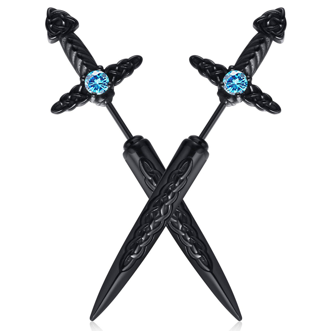 Gothic Schwertförmige Brosche Karnz