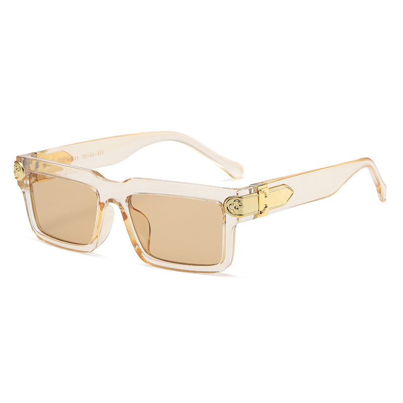 Damen modische Sonnenbrille im innovativen Quadratdesign Karnz