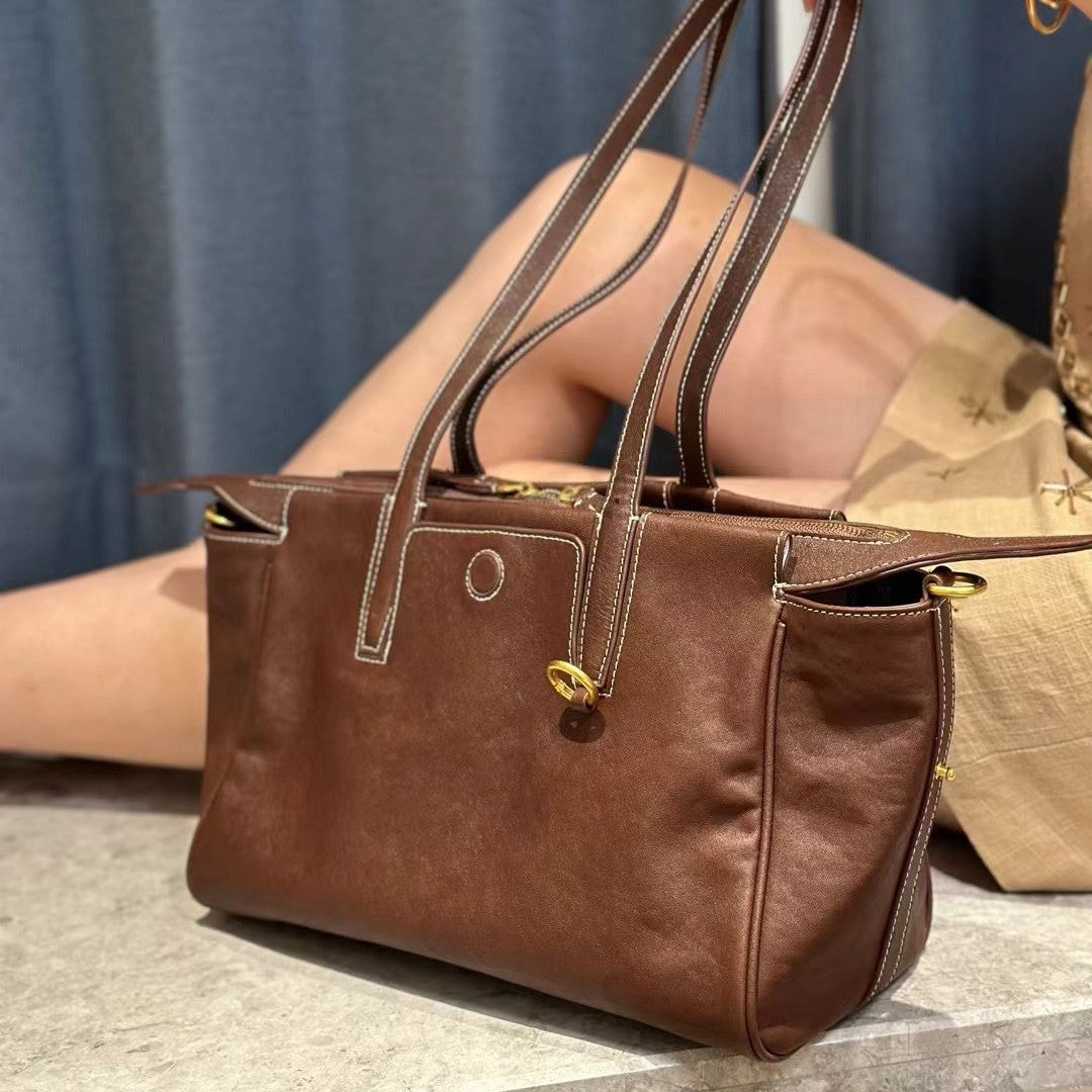 Damen Hochwertige Handtasche mit multifunktionalen Fächern Karnz
