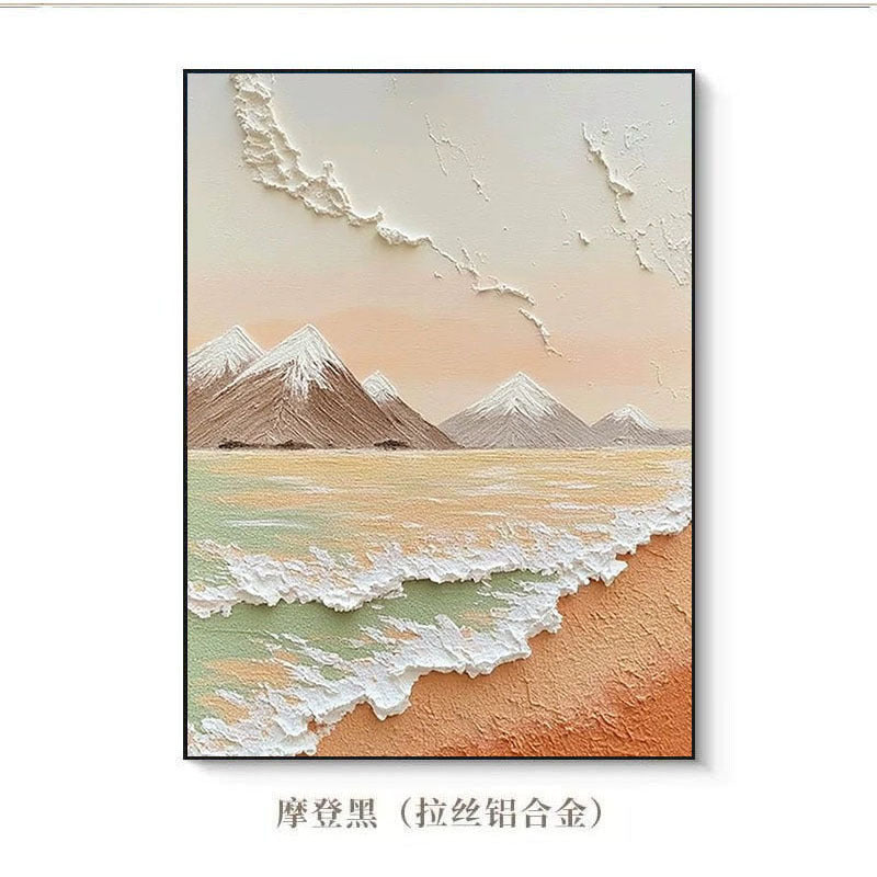 Texturiertes Landschafts-Leinwand-Wandkunst