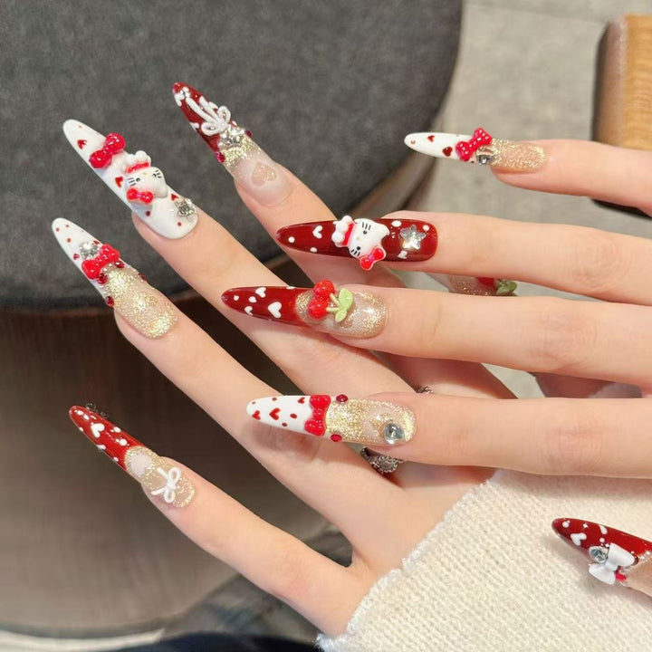 Dekorative Nagelkunst
