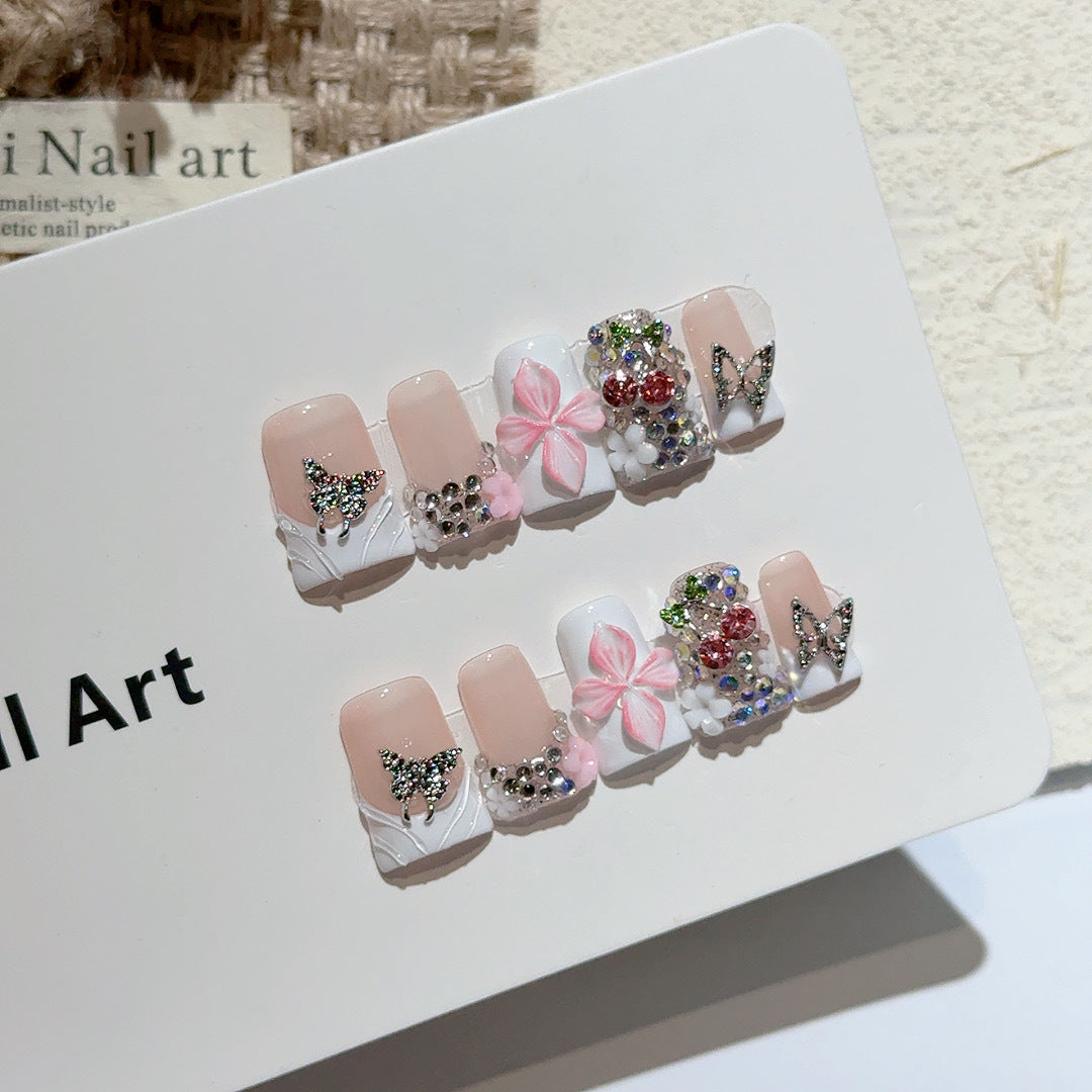 Künstlerische Glamour Nagelspitzen