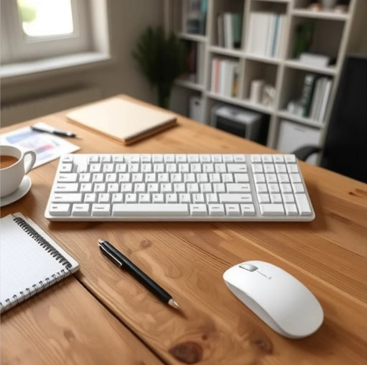 Elegantes Kabelloses Tastatur- und Maus-Set mit Präzisionssteuerung Karnz
