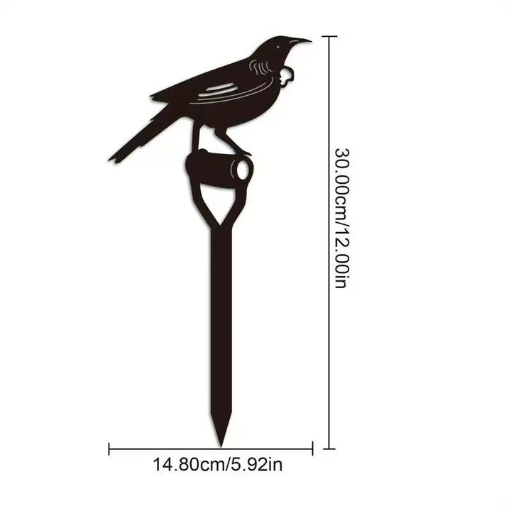 Dekorativer Garten Vogelstecker Karnz