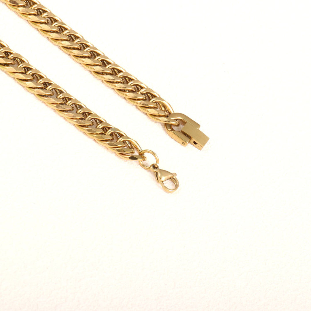 Stylische Chunky Geflochtene Kettenarmband Karnz