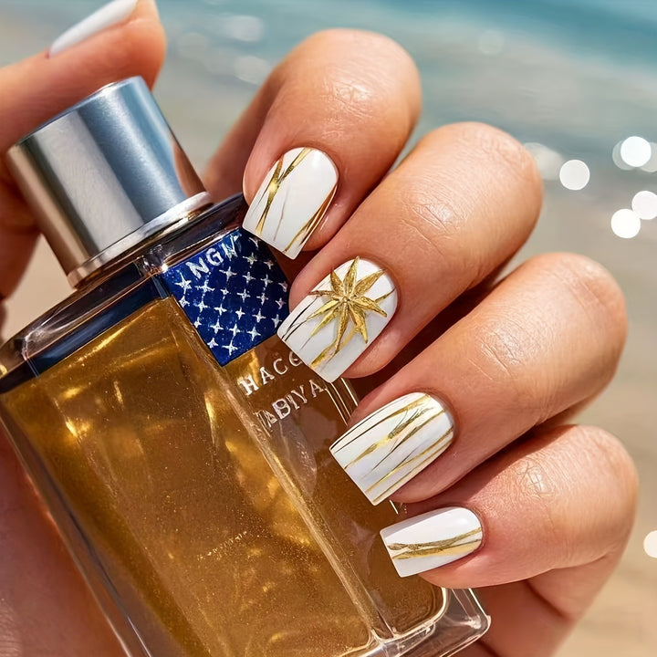 Elegantes Nageldesign Karnz