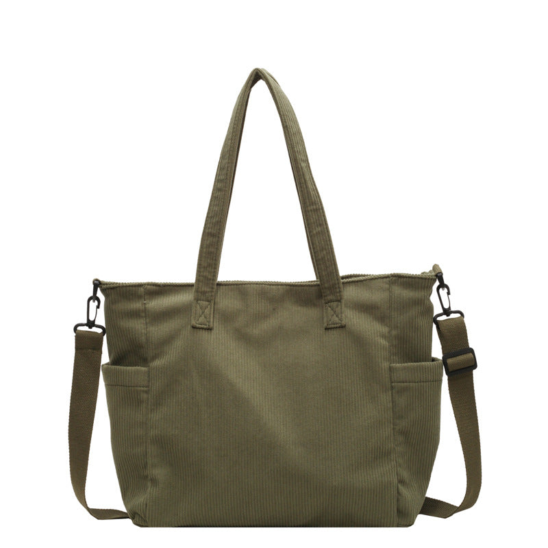 Texturiertes Multi-Taschen Reise Tote Karnz