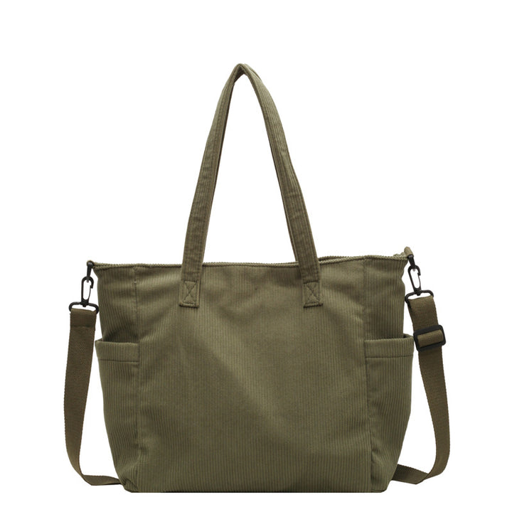 Texturiertes Multi-Taschen Reise Tote Karnz