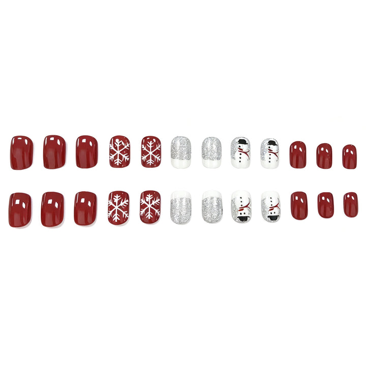 Festliches saisonales Nagelkunstset Karnz