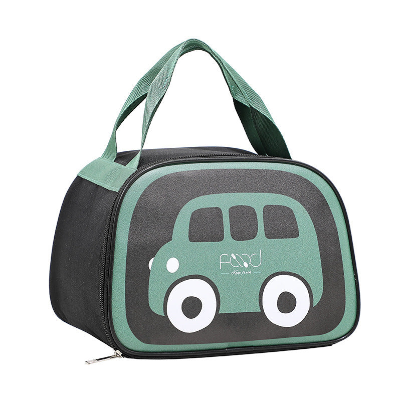 Isolierte Lunchbox mit lustigem Fahrzeugdesign