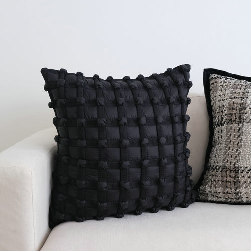 Texturierte Strick-Wurfkissen für die Wohnkultur