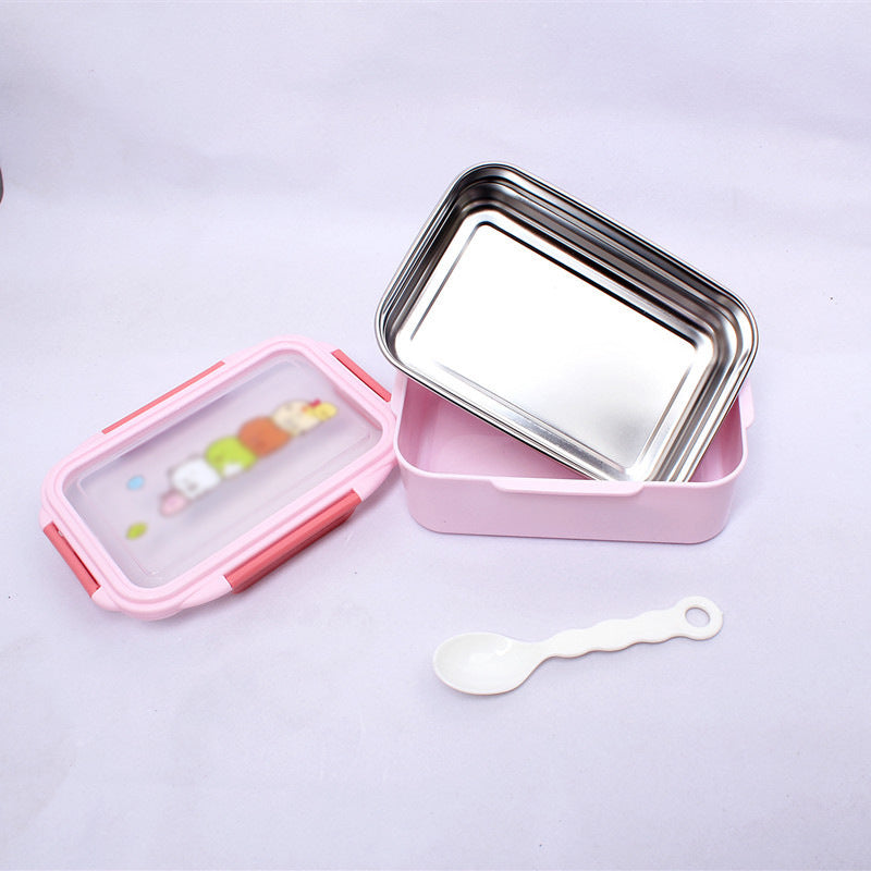 Niedliches Multi-Compartment Lebensmittelaufbewahrungsbehälter-Set