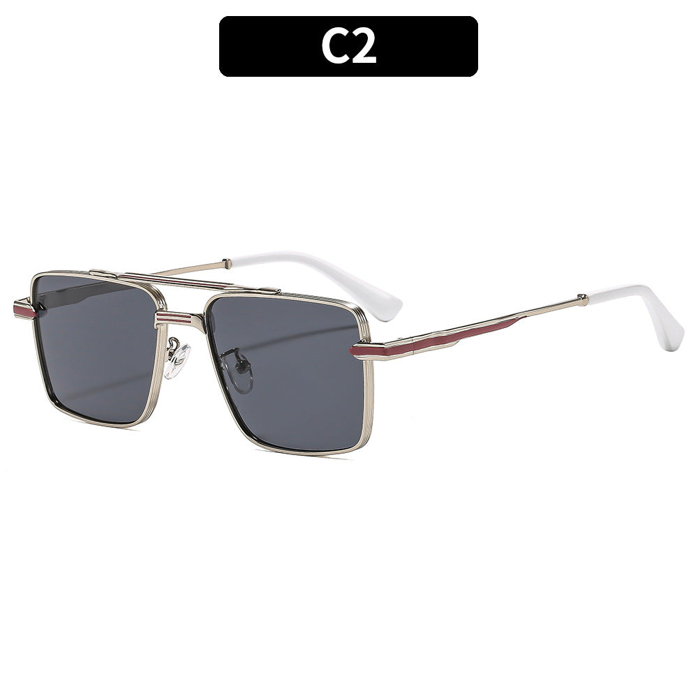 Damen futuristische quadratische Sonnenbrille Karnz